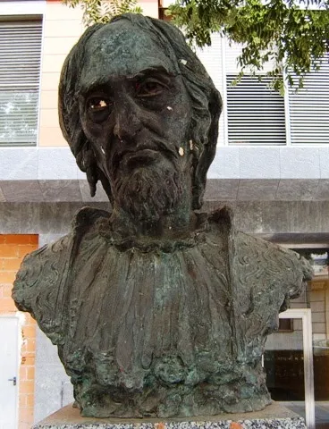 Busto de Moshé de León en Guadalajara
